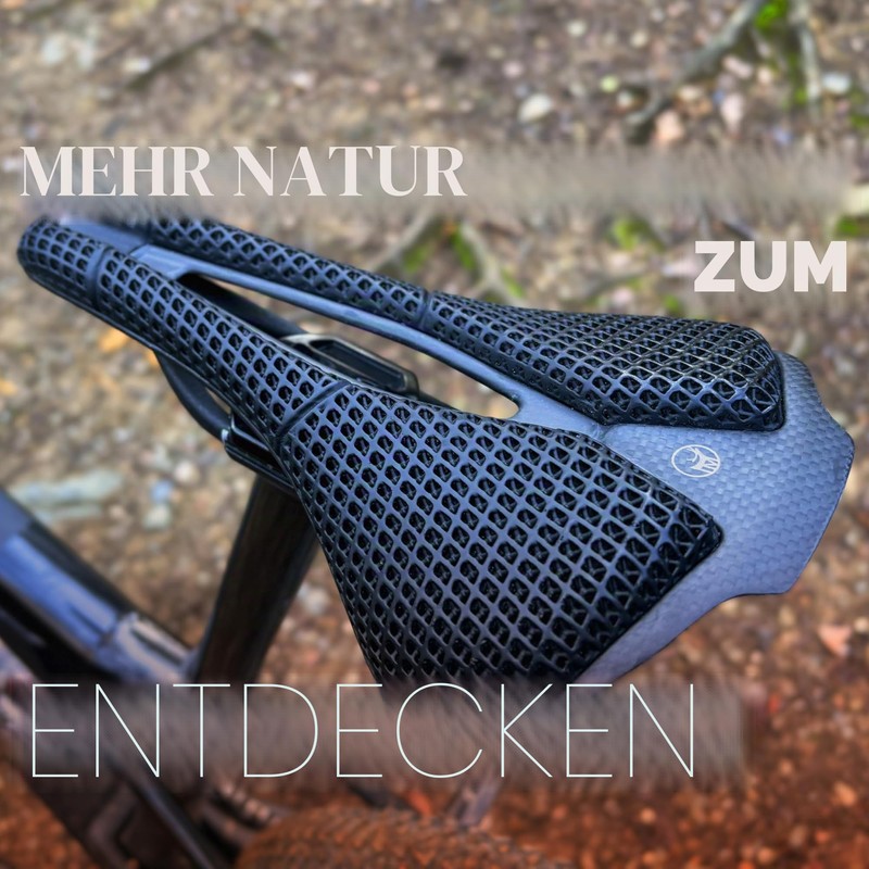 IMPALAPRO Carbon Saddle 3D Print Ultralight 250 x 140 mm