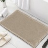 LINGKY Waffle Bath Mat, Non-Slip Bathroom Rug with Non-Slip Backing,