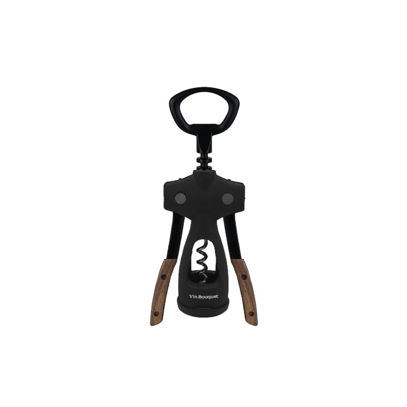 VB VIN BOUQUET FID 1304 Wing Corkscrew with Wooden Handle,