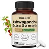 Ashwagandha Health Supplement – 120 Capsules | Supports Mood, Relaxation,
