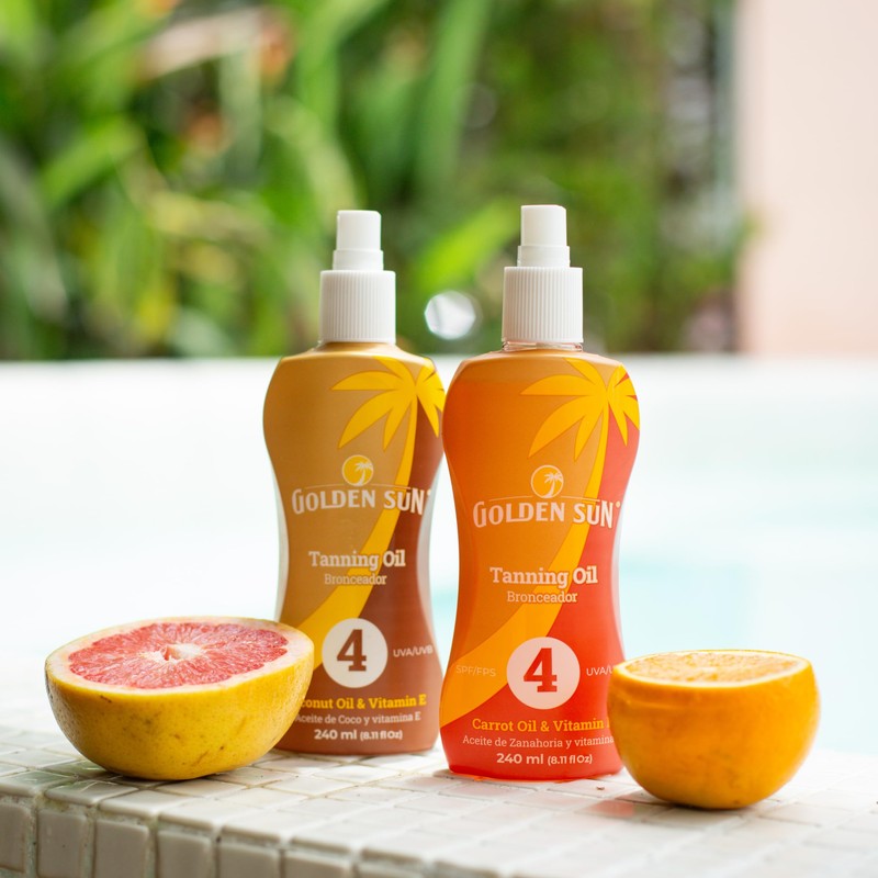 Golden Sun - Bronceador Aceite de Coco 4 FPS 240