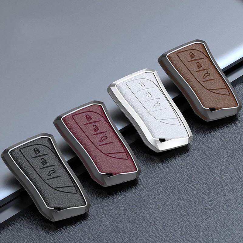 ontto Metal Key fob Cover fit for Lexus ES GS