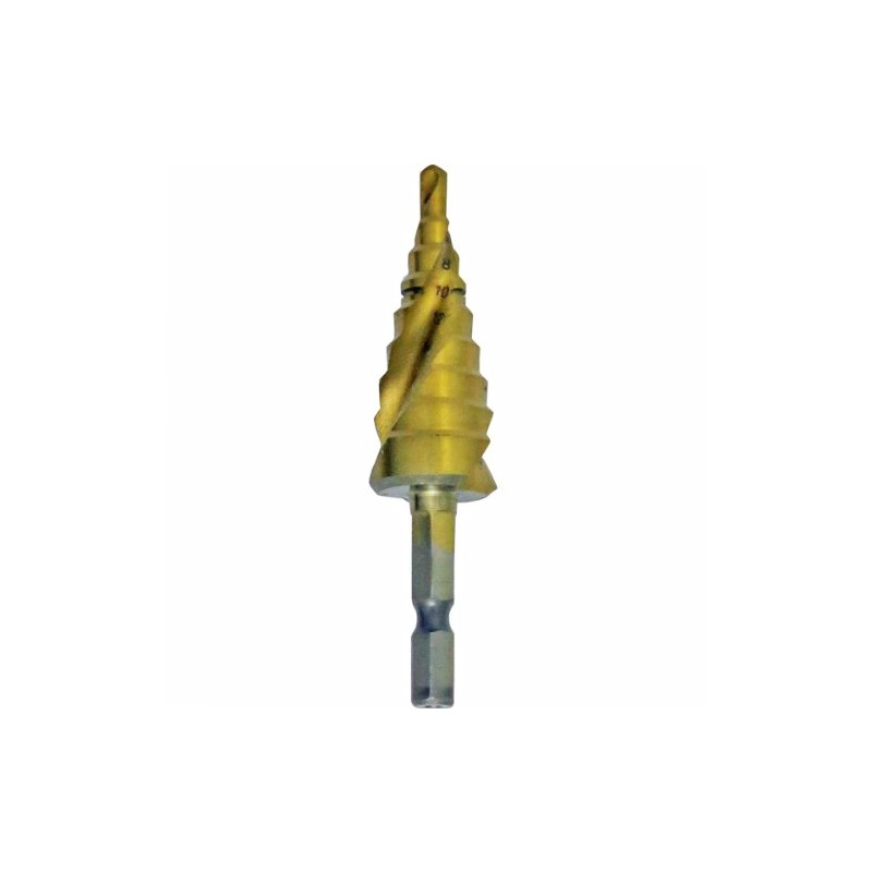 KONYO SHUREMAN 9 Stage Spiral Drill, 0.1 - 0.8 inches