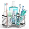 MYITYARD Toothbrush Holders for Bathrooms, Stainless Steel Electric Toothbrush and