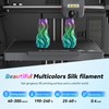 FilaBees 3D Printer Filament Silk PLA Filament 1.75mm, Multicolor Rainbow