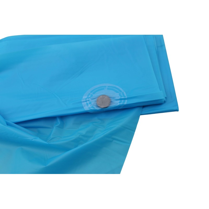 Dependable Industries inc. Essentials Bathroom Magnetized Shower Curtain Liner with