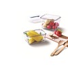 GLASS LOCK 1800ml Handy Food Container, 1 EA