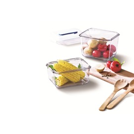 GLASS LOCK 1800ml Handy Food Container, 1 EA