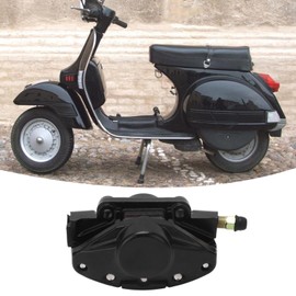 Front Wheel Disc Brake Caliper, 58573R Motorcycle Front Brake Caliper Adjustable Front Brake Hydraulic Brake Caliper Replacement for Vespa PX 125 PX 150 PX 200