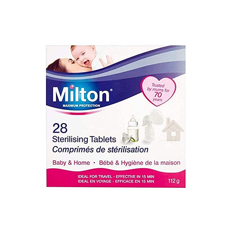2 x Milton Sterilising Tablets - 28 Pack