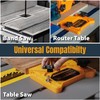 POWERTEC Universal Tandem Featherboards for Table Saw, Router Table, Router