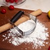 ALLTOP Stainless Steel Bench Scraper and Pastry Blender Cutter Set,