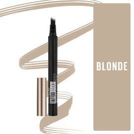 Maybelline New York TattooStudio Brow Tint Pen Makeup, Blonde, 0.037 fl. oz.