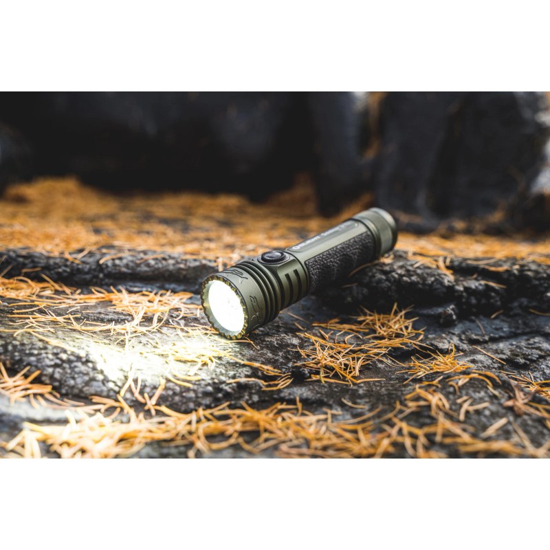 Olight Seeker 3 Pro OD Green Rechargeable Waterproof Flashlight, 4200