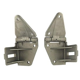 Sattie Hörmann Hinge Base Body Set Side Left and Right for Hörmann Sectional Door LTE20 LPU20, Simple, Alloy Steel, Pack of 1