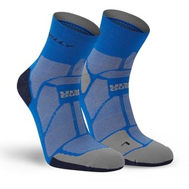 Hilly, Marathon Fresh, Anti Odour - Anklet - Min Cushioning, Cobalt/Iron, M