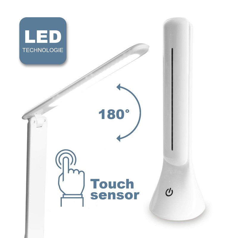 Eaxus® Touch LED Table Lamp, Desk Lamp/Emergency Lamp, Dimmable with