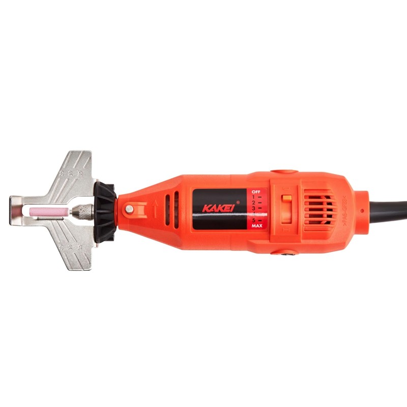 KAKEI Electric Chainsaw Sharpener Kit with High-Hardness Grinding Bits –