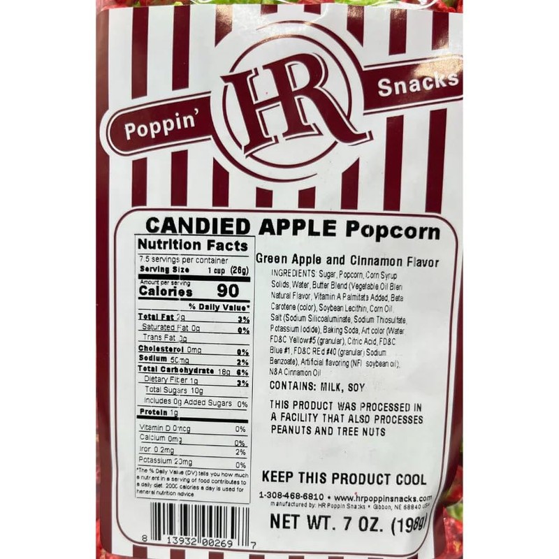 Candied Apple Popcorn | Made in Small Batches | Perfect