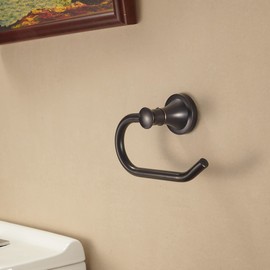 WOLIBEER Oil Rubbed Bronze Toilet Paper Holder, Bathroom Tissue Roll Paper Holder Rustic Toilet Paper Dispenser Wall Mounted SUS 304 Stainless Steel