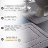 Allure Non Slip Bath Mat Set 2 Piece Bath and