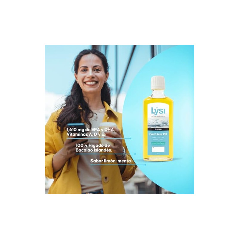 Lysi Omega-3 Paquete Familiar Forte 90 Pzas y Aceites de