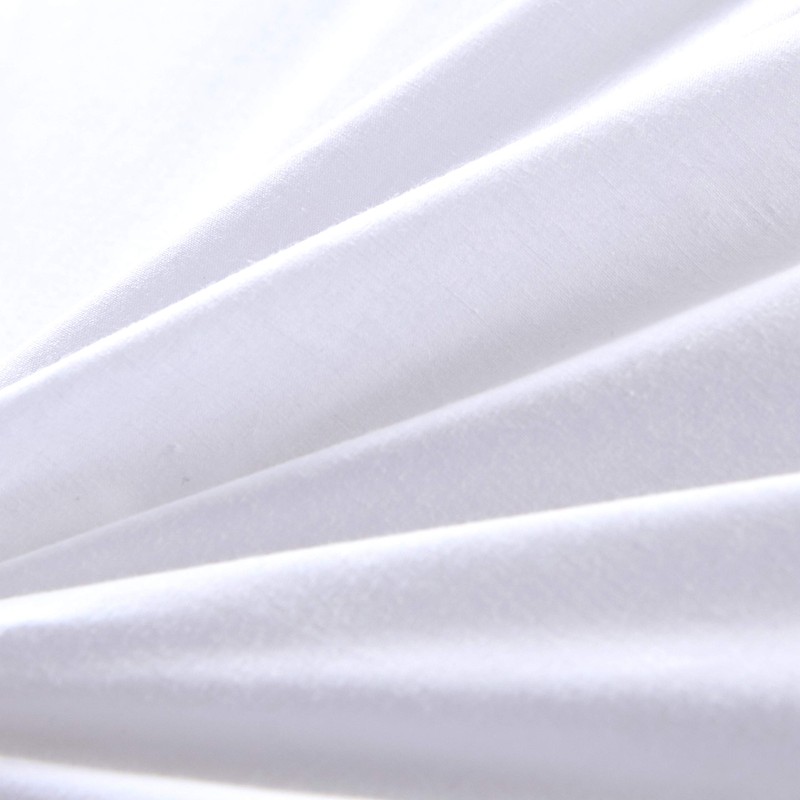 Bed Sheet Flat Sheet Single White (150cm x 250cm) Commercial