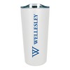 The Fanatic Group Wellesley College Double Walled Soft Touch Tumbler,
