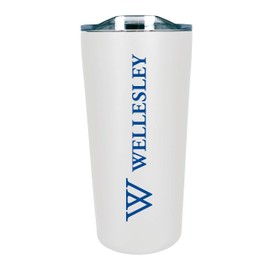 The Fanatic Group Wellesley College Double Walled Soft Touch Tumbler, Design-1 - White
