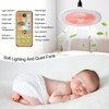 Enclosed Ceiling Fan with Light and Remote Adjustable Timing Mini