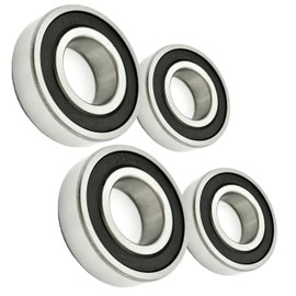 HD Switch 2 Kits Rear Wheel Axle Hub Rebuild Bearings for John Deere Gator TH TS Trail 6x4 4x2 AM117980 AM116934 VG11202 w/C3 High Speed Clearances & High Temperature Grease