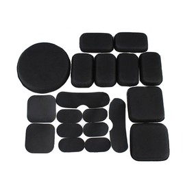 haoYK Memory Black EVA Foam Airsoft Tactical Helmet Protective Pad Cushions