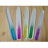 Premium Crystal Glass Nail Files Manicure Set, Professional Double Sided