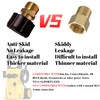 Pressure Washer Adapter Metric M22-15mm Female Thread to M22-14mm Male