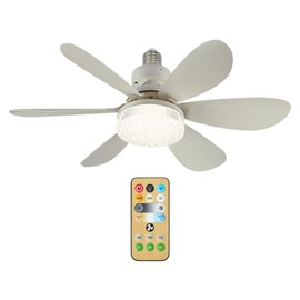 LED Fan Light Remote Control Multi-color Dimmable Home Kids Room Bedroom Fan Lights