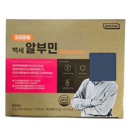 Rosina Premium Oh Han-jin's Baekse Albumin 33g 30 pieces 1 piece /jh / 로지나 프리미엄 오한진의 백세 알부민 33g 30개입 1개  /jh
