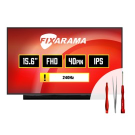 FIXARAMA Screen Replacement for Gigabyte AORUS 15P KD / 15P XD Grade A+ 240Hz 40pin Matte FHD 1080p IPS 15.6" LED LCD Display with Tools Tape