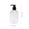 NOLITOY Multi-Purpose 350ml Lotion Jars Reusable Toiletry Bottles Travel-Friendly Containers
