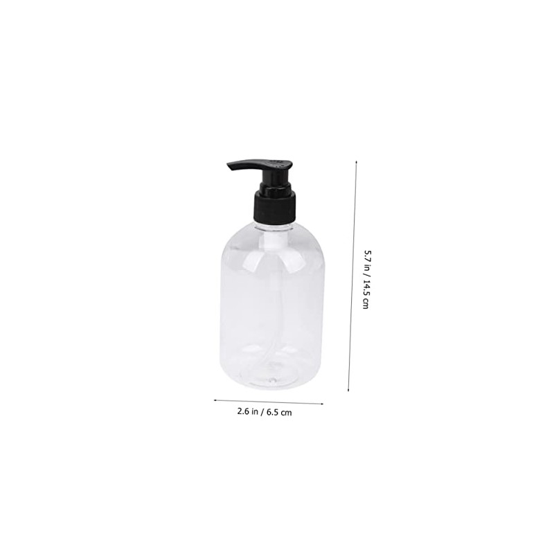 NOLITOY Multi-Purpose 350ml Lotion Jars Reusable Toiletry Bottles Travel-Friendly Containers