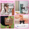 Maxqzin 2 Pcs Bow Keychain, Bow Keychain for Purse with