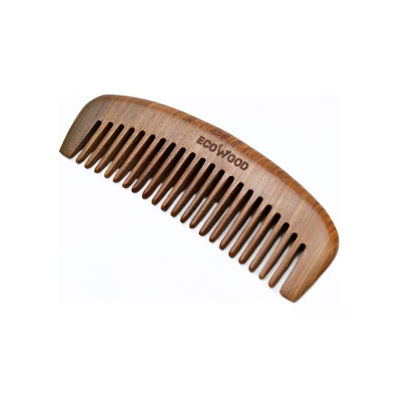 EcoWood Kit Con Peine, Cepillo Cabello Redondo Y Cepillo Dientes