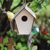 LWINGFLYER Artificial Birds Decoration Colourful Bird with clips for Crafts