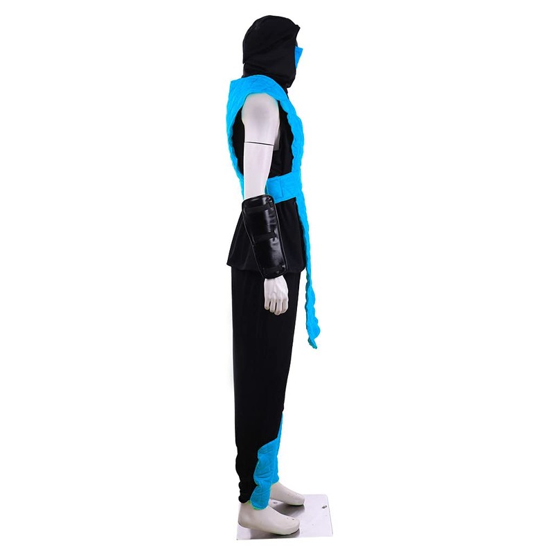 Disfraz de cosplay para hombre MK 11 Sub Zero de