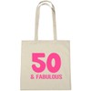 Lolmugs 50 & Fabulous Tote Bag for Women