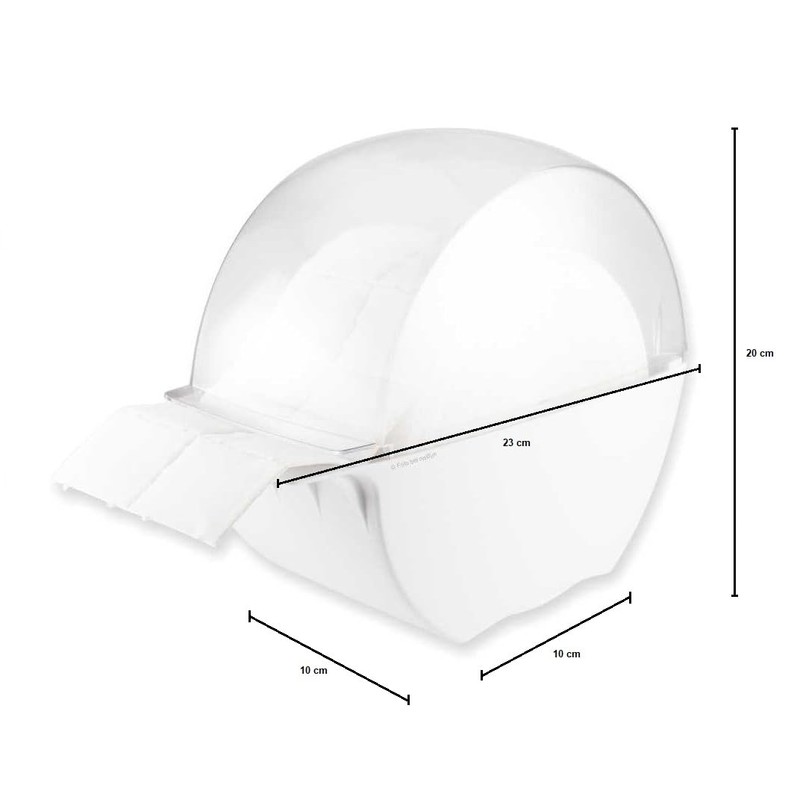 NAILFUN 1 Roll of 500 Nail Wipes in Dispenser