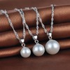 Unendlich U Classic Women's Necklace Round 8 mm Pearl Pendant