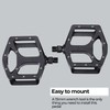 BBB MTB MountainHigh BPD-32 Pedals 592 g Black