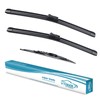 VTOGOI Wiper Blades With Rear Wiper Blades Set For GMC