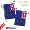 Nationality New Zealand Garden House Flags Kit Regional Nation International