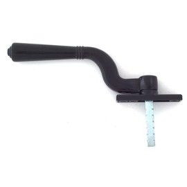 From the Anvil 20460 Teardrop Espag Window Handle - Black
